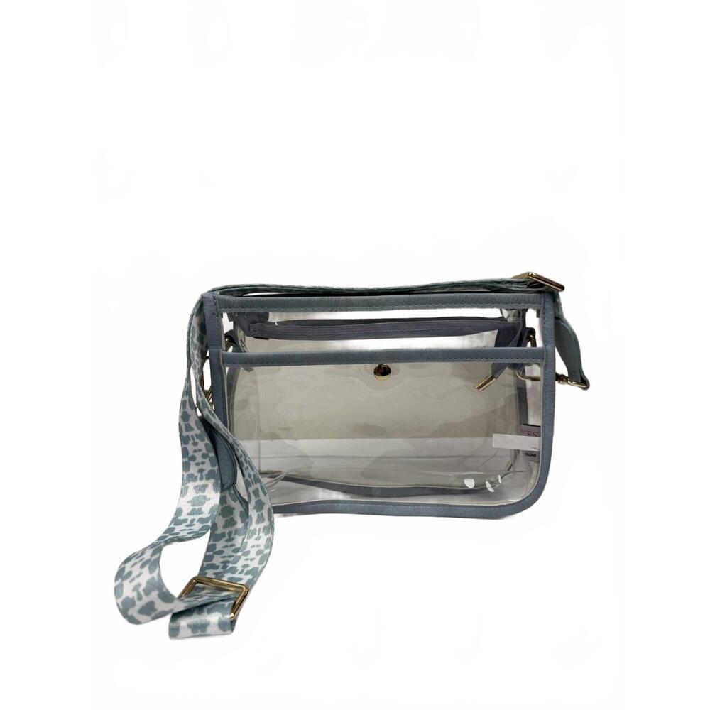 NEW LAURA PARK women's designs stadium bag in blue